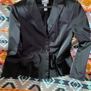 80s style blazer.